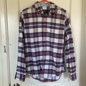 Men’s American Eagle Button Down Flannel Shirt